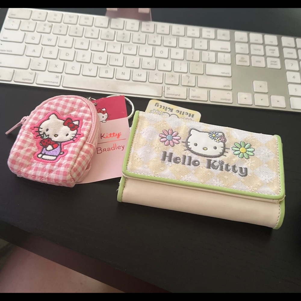Two wallet hello kitty bundle